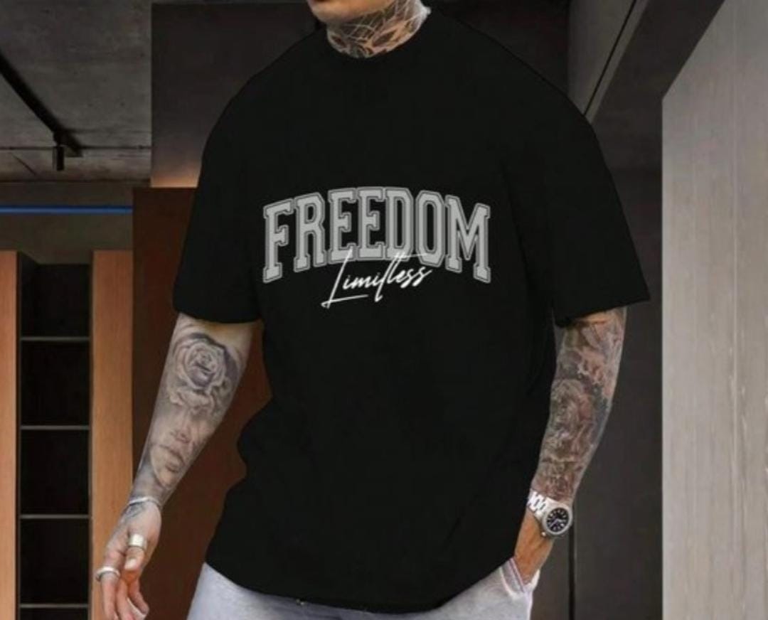 Camiseta Oversize Negra